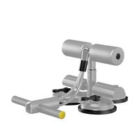 Adjustable Sit-Up Assistant Device, Triple Suction Cup Ab Workout Bar with Bands, Foam Steel Sit Up Aid for Stomach Legs Arms Training Home, Exercise Equipment for Home Gym Men Women