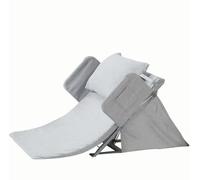 Adjustable Sit-Up Back Stand Assist Aid, Electric Medical Pillow Lifter, Power Lifting Bed Backrest Support, for Elderly Paralysed Patient and Disability,Grey, JYLSSKUK