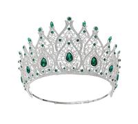 Adjustable Size Round Bride Crown Pageant Miss Tiaras Wedding Dress Hair hairband Accessories
