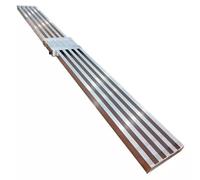 Adjustable Skid-Proof Aluminum Work Plank - 3ft Platform for Safe Indoor/Outdoor Construction Heavy-Duty Lightweight Portable Non-Slip Design