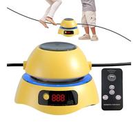 Adjustable Skipping Machine, Wireless Jump Rope Equipment, Speed Control with Electric Motor, Music Enabled Fitness Gear, Training Device with Compact Design, Sports Tool for Adults and Kids