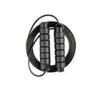 Adjustable Skipping Rope 9Ft Speed Jump Rope With Pvc Coated Steel Cable Ball Bearings Foam Handles For Fitness Training