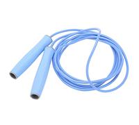 Adjustable Skipping Rope for Exercise | Non - Shaking Cordless Winding Design | Jump Rope for Adults/Youth/PE Class | Wavy Secure Hold, Sturdy Silicone Material (Blue)