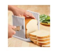 Adjustable Slicing Cutter Toast Tool Bread Loaf Slicer Guide Kitchen Foldable