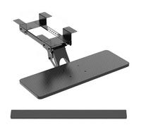 Adjustable SlideOut Keyboard Tray SturdyDrawer Easy Glide Height & Angle Adjustable Supports 25kg Perfect for Home Office PC Setup