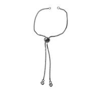 Adjustable Slider Slider Extender Chains with for Rhinestone Charms Ends for Women Girls Jewelry Making