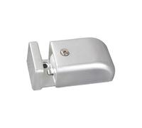 Adjustable Sliding Barn Door Floor Guide Roller, Stainless Steel Bottom Track Hardware for Stabilizing and Swing, Silent Operation for Most Door Thicknesses, Silver Finish