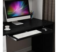 Adjustable Sliding Keyboard Tray Easy Height Adjustment Stable Under Desk Keyboard Shelf for Home & Office Smooth Gliding for Comfortable Typing Experience