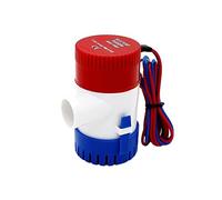 Adjustable Small Submersible Pump 350GPH 12V Bilge Water Pump for Boat/Kayak,with English Manual,Electric Submersible Booster Pump(350GPH 24V)