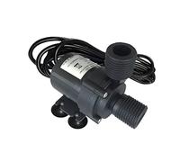 Adjustable Small Submersible Pump Mini Water Pump 12V/24V 1/2" Male Thread Water Pump 600L/H Max (Color : Female Plug, Size : 24V)(24V)