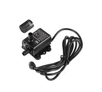 Adjustable Small submersible pump QR50E Mini Brushless Water Pump DC 12V Lift 300cm Low Noise Submersible Fountain Aquarium Circulating for Garden Fish Tank