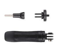 Adjustable Small Tripod For Digital Cameras High Strength Aluminum Alloy Frame Smooth Panning Control Hand Grip