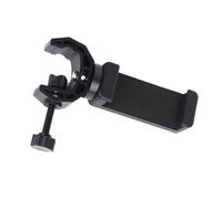 Adjustable Smartphone Clamp For Microphone Stands With Full Rotation Phone Clip Holder For 60-90mm Width Device Phone Holder Mic Stand