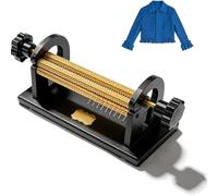 Adjustable Smocking Pleater Tool, 24 Rows with 47 Needle Positions, Custom Pleat Density & 0.5cm Spacing for DIY Dress, Costume, Quilting Sewing Projects