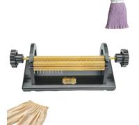 Adjustable Smocking Pleater with Sewing Needles and Tool Kit, 24 Rows, Adjustable Closeness and Depth, 47 Needle Positions, for Costume and Craft Sewing