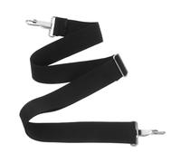 Adjustable Snare Drum Strap with Hook for Marching Band | Nylon Shoulder Harness, Padded Fit with Quick Release Fastening, Black 145cm Belt for Street Performances