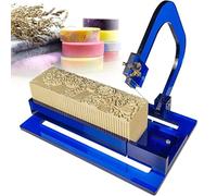 Adjustable Soap Cutter Machine, Professional Cutting Tool with Scale & Guides for Homemade Soap Making, DIY Craft, Loaf & Bar Soap, Acrylic Supplies Kit