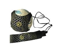 Adjustable Soccer Kick Trainer, Lightweight Football Practice Aid, 28 * 25cm Portable Kick Throw Training Equipment with Elastic Rebound Cord, Durable Outdoor Soccer Trainer Tool for Youth Adults