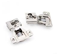 Adjustable Soft Closing Concealed Hinges Set of Two Designed Specifically for Face Frame Cabinets with a Robust Build (1-1/4)