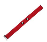Adjustable Soft HRM Compatible with Polar Heart Rate Sensor - Polar H10 H9 H7 Chest Strap Replacement (Red)