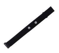 Adjustable Soft HRM Compatible with Polar Heart Rate Sensor - Polar H10 H9 H7 Chest Strap Replacement (Black)