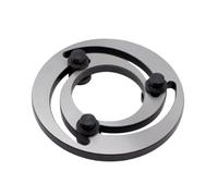 Adjustable Soft Jaw Boring Ring 4-10 Inch Hydraulic Three Jaw Chuck Jaw Trimmer(10 Inch)