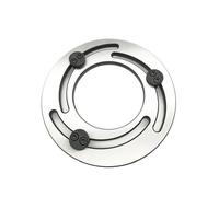 Adjustable Soft Jaw Boring Ring 4-15 Inch Hydraulic Three Jaw Chuck Jaw Trimmer(10 inch Three Jaw)