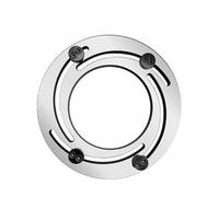 Adjustable Soft Jaw Boring Ring, Hydraulic Chuck Jaw Boring Truing Tool for CNC Lathe 3-Jaw/4-Jaw 4-15 Inches(12-inch Four Claws)