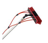 Adjustable Solar Panel Cleaning Kit - Water Fed Pole & Brush for Efficient Window Cleaning Ideal for Home & Professionals Easy to Use & Lightweight