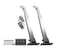 Adjustable Solar Panel Roof Bracket Mounting Stand ,15-30° Tilt Aluminum Alloy for 100-400W Panels RV Boat Marine