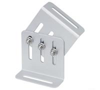 Adjustable Solar Panel Tilt Mount Bracket Kit, Z Shape Aluminum Mount for RV Boat Yacht Wall Roof, 75°-90° Angle & 102-113mm Length(1PCS)