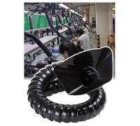 Adjustable Solder Smoke Extractor Arm Fume Extractor for Welding Outer Diameter 50 75mm Length 80 200cm Ideal for Workshop Air Quality Improvement