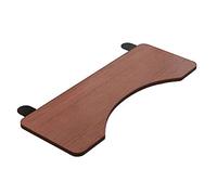 Adjustable Solid Wood Desk Extender Armrest Shelf Stand for Keyboard & Mouse Ergonomic Wrist Rest Tray Easy Mounting for Enhanced Comfort & Productivity