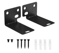 Adjustable Soundbar Mount for Bose 500 550 700 900 Systems - High Load Capacity Metal Bracket - Black Wall Fixing Solution