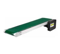 Adjustable Speed Aluminum Alloy Belt Conveyor 60x20cm PVC Desktop Version for Small Assembly Line Perfect for Packaging Production Efficiency & Workflow Optimization