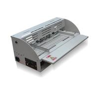 Adjustable Speed Electric Creasing Machine Perforator Cutter 3-in-1 Combo Paper Creaser for Reports, Contracts