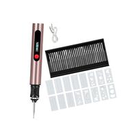 Adjustable Speed Engraving Tool Carving Pen Includes Various Accessories for Engraving Grinding Polishing Glass and