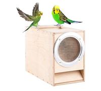 Adjustable Speed Fan Bird Feed Shell Splitter with Enlarged Feeding Port for Millet Grains and Seeds