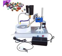 Adjustable Speed Gemstone Faceting Machine with Digital Display, 120W Polisher for Jewelry, Knives, Glass, and Crystal Crafting