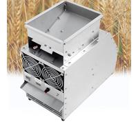 Adjustable Speed Grain Sheller Machine for Efficient Bird Feed Processing, Ideal for Various Grains with Wind Screening Feature