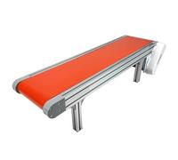 Adjustable Speed PVC Flat Belt Conveyor 40x50cm Industrial Desktop Assembly Line Machine for Efficient Material Handling and Transport