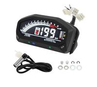 Adjustable Speedometer 10000 RPM Display Odemeter Tachometer Gaugr Moto Dashboard For 1 2 4 Cylinder 2024 Odometer(With Sensor)