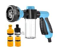 Adjustable Spray Head - Garden Hose Nozzle, Sprayer with Foam Nozzle for Watering | Hose Spray Attachment, Water Sprayer, 8V Spray Pattern