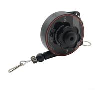 Adjustable Spring Balancer 1.3 to 6.6 lbs (0.6-3.0 kg) for Electric Screwdriver, Telescopic Retractable Tool with Stainless Steel Hook and Plastic-Coated Wire