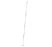 Adjustable Spring Loaded Curtain Pole No Tools Required, Adjustable Length, White (60-110cm)