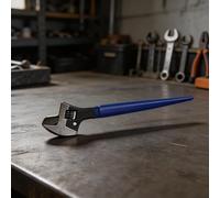 Adjustable Spud Wrench, 4-in-1 Heavy-Duty Combination Wrench with Detachable Head for Home Mechanical Maintenance, Forging Alloy Steel, Turbine Adjustment, Pry(Neutra)