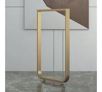 Adjustable Square Tube Iron Bench Legs45x72.5cm Home Replacement Accessories with ing Screws & Protector Feet Sk OnePiece Silver h