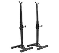 Adjustable Squat Rack Multifunction Squat Rack For Barbell Solid Steel Multifunction Sturdy Durable Heavy Duty Power Weight Support 200Kg Ma