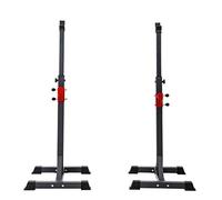 Adjustable Squat Rack Stand Barbell Free Press Bench, Multifunction Barbell Free Bench Press Portable Dumbbell Rack for Full Body Workout Indoor HomeB Bench Press Rack w