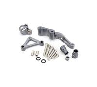Adjustable Stabilisers For 795 796 696 2008 Motorcycle Directional Damper Kit Fixing Bracket Steering Stabilize Safety Control(Color-a)